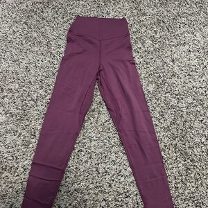 Women's High-Waisted Purple Leggings
